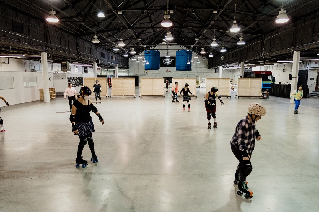 Rollerskating at Rolla Skate Club